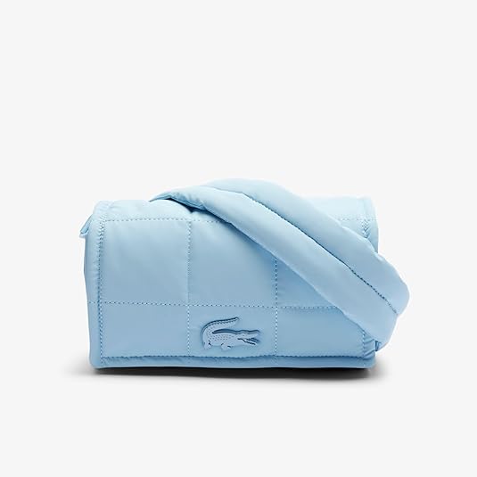 【美品】LACOSTE ラコステ キルティングショルダーバッグ ラコステ LACOSTE ナイリア キルティングショルダーバッグ （ブラック